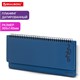 Планинг датированный 2026 305х140 мм BRAUBERG "Up", под кожу, синий, 117235 117235
