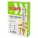 Маркер-краска лаковый (paint marker) 2-4 мм, ЗОЛОТИСТЫЙ, НИТРО-ОСНОВА, STAFF PROFIT, для любых поверхностей, 152579 152579
