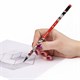 Карандаш чернографитный с принтом BRAUBERG "RED ANIME", 1 шт., HB, с ластиком, корпус ассорти, 182026 182026