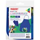 Фартук с нарукавниками для уроков труда ПИФАГОР, 1 карман, 46х54 см, "Football match", 273628 273628