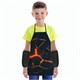 Фартук с нарукавниками для уроков труда ЮНЛАНДИЯ, регулировка по росту, 46х54 см, "Volcano split", 273632 273632