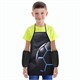 Фартук с нарукавниками для уроков труда ЮНЛАНДИЯ, регулировка по росту, 46х54 см, "Soccer ball", 273765 273765
