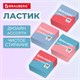 Ластик BRAUBERG "PASTEL COLOR DUO", 34х34х14 мм, квадратный, экологичный ПВХ, ассорти, 272733 272733