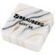 Ластики BRAUBERG "MARBLE", НАБОР 6 штук, 34х34х11 мм, квадратные, экологичный ПВХ, блистер, 272735 272735