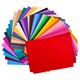 Пористая резина/фоамиран А4, 1 мм, 55 листов, 55 цветов, яркие цвета, ОСТРОВ СОКРОВИЩ, 665662 665662