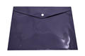 Папка-конверт с кнопкой, "Консул" А4, до 100 листов, 0,15 мм, Цвет: черный П0090