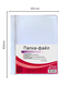 Папки-файлы А4 "Консул" 60 мкм перфорированный комплект 100 шт гладкие, ВЫСОКОЕ КАЧЕСТВО К0049