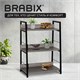 Стеллаж на металлокаркасе BRABIX "LOFT SH-002", 600х350х845 мм, цвет дуб антик, 641232 641232