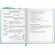 Дневник 1-4 класс 48 л., кожзам (твердая с поролоном), фигурный край, ЮНЛАНДИЯ, "Звездочки", 106933 106933