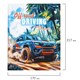 Дневник 1-4 класс 48 л., твердый, BRAUBERG, глянцевая ламинация, с подсказом, "Джип", 107152 107152
