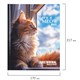 Дневник 1-4 класс 48 л., твердый, BRAUBERG, глянцевая ламинация, с подсказом, "Котик", 107156 107156
