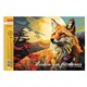 Альбом для рисования А4 40 л., спираль, обложка картон+тиснение, HTB, 198х300 мм, "Дикий мир России" (4 вида), 085173, 40А4тВсп 107406