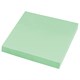 Блок самоклеящийся (стикеры) STAFF STANDARD, ПАСТЕЛЬНЫЙ 76х76 мм, зеленый, 100 листов, 116575 116575