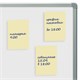 Блок самоклеящийся (стикеры) STAFF STANDARD, ПАСТЕЛЬНЫЙ 76х51 мм, желтый, 100 листов, 116581 116581