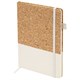 Блокнот в наборе с ручкой А5, 145х213 мм, BRAUBERG "Cork", под кожу, ЭКО обложка, 80 листов, бежевый, 116864 116864