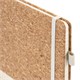 Блокнот в наборе с ручкой А5, 145х213 мм, BRAUBERG "Cork", под кожу, ЭКО обложка, 80 листов, бежевый, 116864 116864