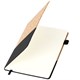 Блокнот в наборе с ручкой А5, 145х213 мм, BRAUBERG "Cork", под кожу, ЭКО обложка, 80 листов, черный, 116865 116865