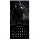 Календарь настенный перекидной 2026 г., BRAUBERG, 12 листов, 28,5х28,5 см, "Black esthetic", 116927 116927