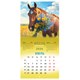 Календарь настенный перекидной 2026 г., BRAUBERG, 12 листов, 28,5х28,5 см, "Благородные лошади", 116932 116932