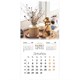 Календарь настенный перекидной 2026 г., BRAUBERG, 12 листов, 28,5х28,5 см, "Бохо", 116935 116935