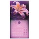 Календарь настенный перекидной 2026 г., BRAUBERG, 12 листов, 28,5х28,5 см, "Floral", 116939 116939