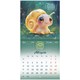 Календарь настенный перекидной 2026 г., BRAUBERG, 12 листов, 21,4х21,4 см, МИНИ, "Magic animals", 116943 116943