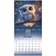 Календарь настенный перекидной 2026 г., BRAUBERG, 12 листов, 21,4х21,4 см, МИНИ, "Magic animals", 116943 116943