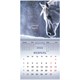 Календарь настенный перекидной 2026 г., BRAUBERG, 12 листов, 21,4х21,4 см, МИНИ, "Благородные лошади", 116947 116947