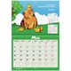 Календарь-планер настенный перекидной на 2026 г., BRAUBERG, 12 листов, 29,5х21,3 см, "Капибара", 116953 116953