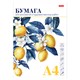 Папка для рисования А4, 20 л., 220 г/м2, HATBER, 210х297 мм, "Ветка лимона", 090296, 20Бр4тA_33457 117628