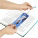 Закладка для книг с линейкой 3D-ОБЪЕМНАЯ BRAUBERG, "Дельфины", с декоративным шнурком, 128094 128094