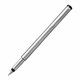 Ручка перьевая PARKER "Vector Stainless Steel", корпус серебристый, детали из нержавеющей стали, синяя, S0029690 144353
