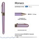 Ручка шариковая BRUNO VISCONTI "MONACO PEARL", СИНЯЯ, лавандовый корпус, линия 0,4 мм, 20-0125/82 144563
