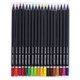 Карандаши цветные чёрное дерево BRAUBERG BLACK WOOD, 36 цветов, мягкий грифель 3 мм, 182042 182042