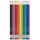 Карандаши цветные стираемые с ластиком BRAUBERG, 12 цветов, шестигранные, 182070 182070