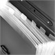 Папка-портфель пластиковая BRAUBERG "Energy" А4 (330х256х32 мм), 7 отделений, черная, 221204 221204