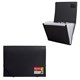 Папка на резинках BRAUBERG "Business", А4, 13 отделений, пластиковый индекс, черная, 0,5 мм, 224147 224147