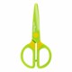 Ножницы ЮНЛАНДИЯ "МУЛЬТЯШКИ", 125 мм, с безопасными пластиковыми лезвиями, зеленые, 236983 236983