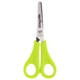Ножницы ЮНЛАНДИЯ, 135 мм, с линейкой и футляром для лезвий, салатовые, блистер, 237109 237109