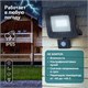Прожектор светодиодный ЭРА, датчик движения, 20(175) Вт, 6500К, 1600 Лм, IP65, черный, LPR-041-2-65K-020, Б0043585 238230