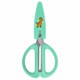 Ножницы 137 мм, резиновые рукоятки, пастельный мятный, чехол на лезвии, BRAUBERG KIDS, 238354 238354