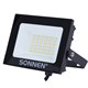 Прожектор светодиодный 30 Вт, 6500 К, 2400 Лм, 30 м2, IP65, 146x98x26 мм, черный, SONNEN, 238413 238413