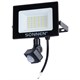 Прожектор светодиодный с датчиком движения 30 Вт, 6500 К, 2400 Лм, 30 м2, IP65, 161х146х51 мм, черный, SONNEN, 238417 238417