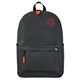 Рюкзак BRAUBERG ENERGETIC универсальный, эргономичный, "Recycle", черный\серый, 43х30х16 см, 270796 270796