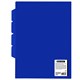Папка-уголок 3 отделения, жесткая, непрозрачная, А4, BRAUBERG "SPECIAL", синяя, 0,15 мм, 273063 273063