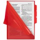 Папка-уголок 3 отделения, жесткая, непрозрачная, А4, BRAUBERG "SPECIAL", красная, 0,15 мм, 273064 273064