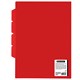 Папка-уголок 3 отделения, жесткая, непрозрачная, А4, BRAUBERG "SPECIAL", красная, 0,15 мм, 273064 273064