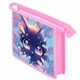 Папка для тетрадей ПИФАГОР А5, 1 отделение, пластик, на молнии, "Magic kitty", 273327 273327
