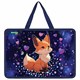 Папка на молнии с ручками BRAUBERG KIDS А4, 1 отделение, пластик, 100 мм, "Fairy fox", 273375 273375