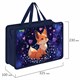 Папка на молнии с ручками BRAUBERG KIDS А4, 1 отделение, пластик, 100 мм, "Fairy fox", 273375 273375